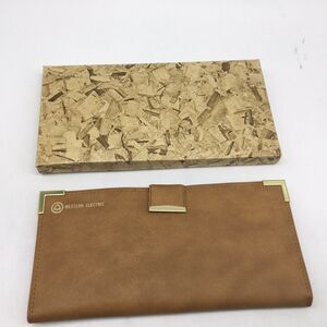 Vtg Western Electric Auto Car Folio  Unused Faux Brown Leather Employee Gift